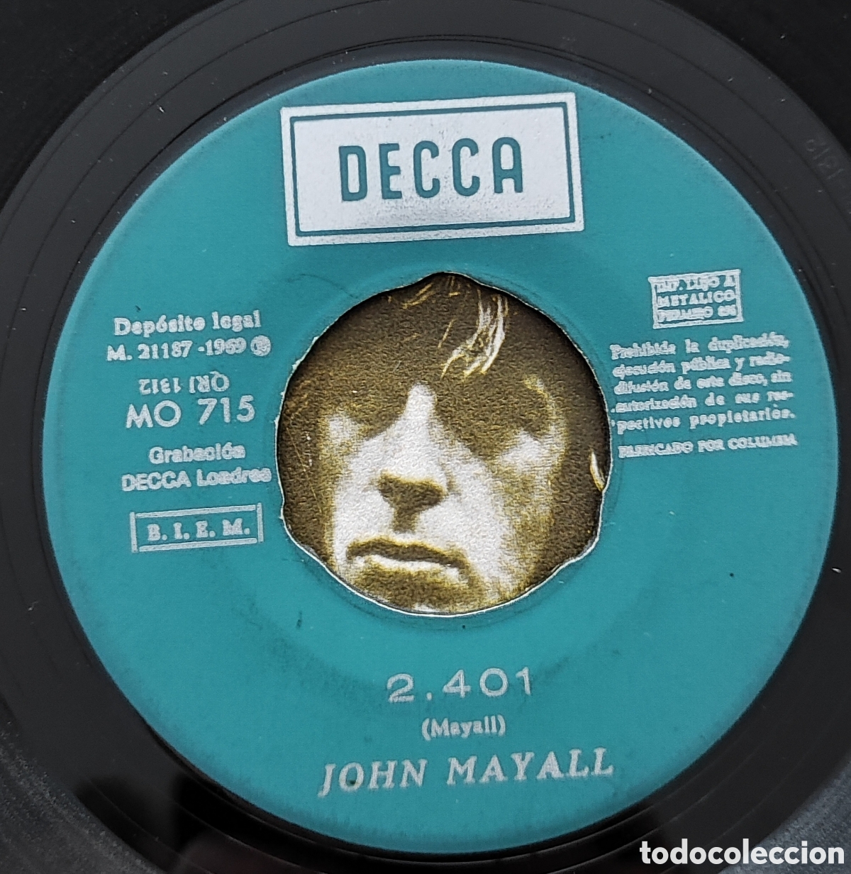 Discos de vinilo: JOHN MAYALL - 2401 - THE BEAR - Foto 2