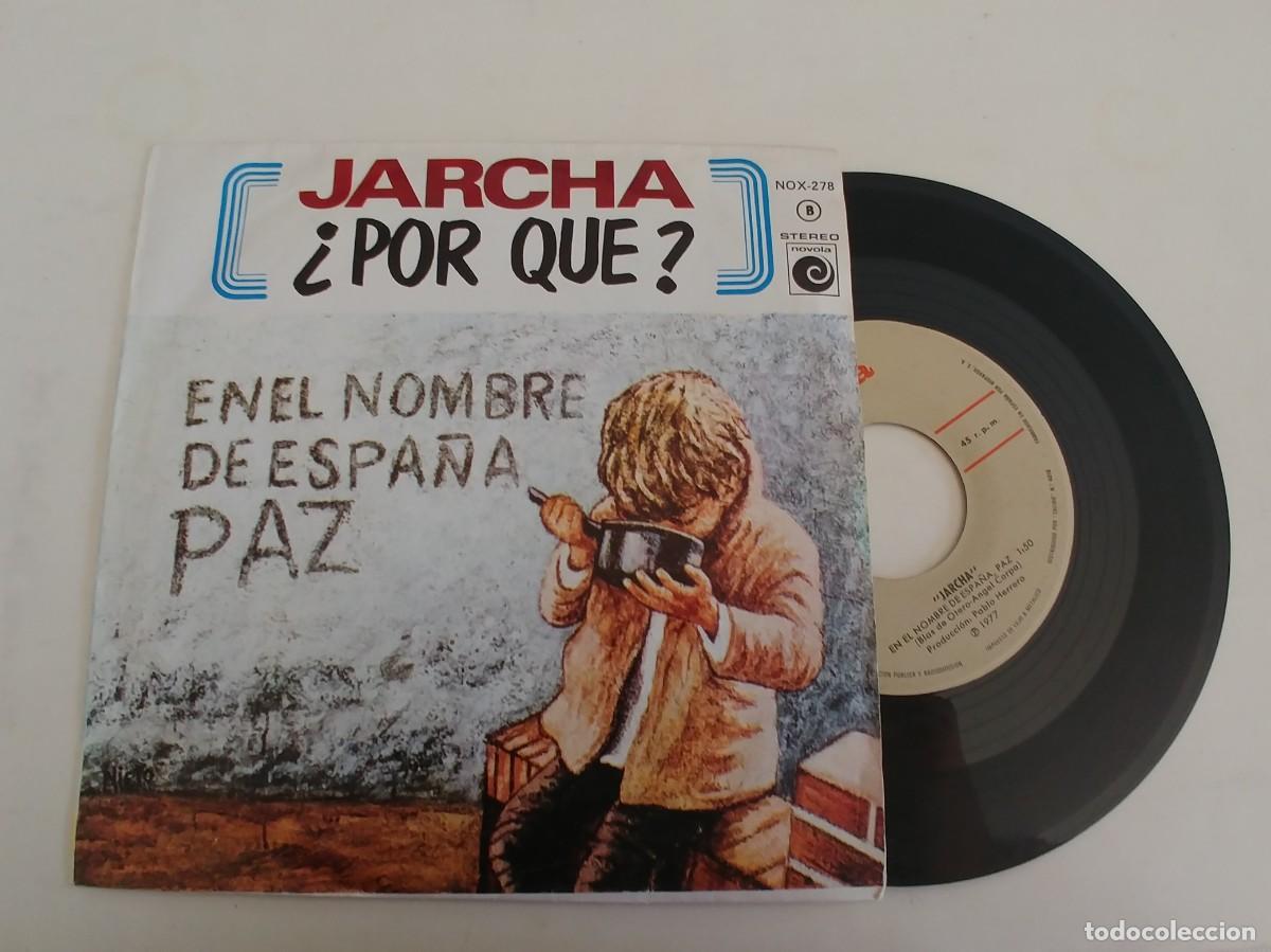Discos de vinilo: JARCHA-SINGLE POR QUE - Foto 1