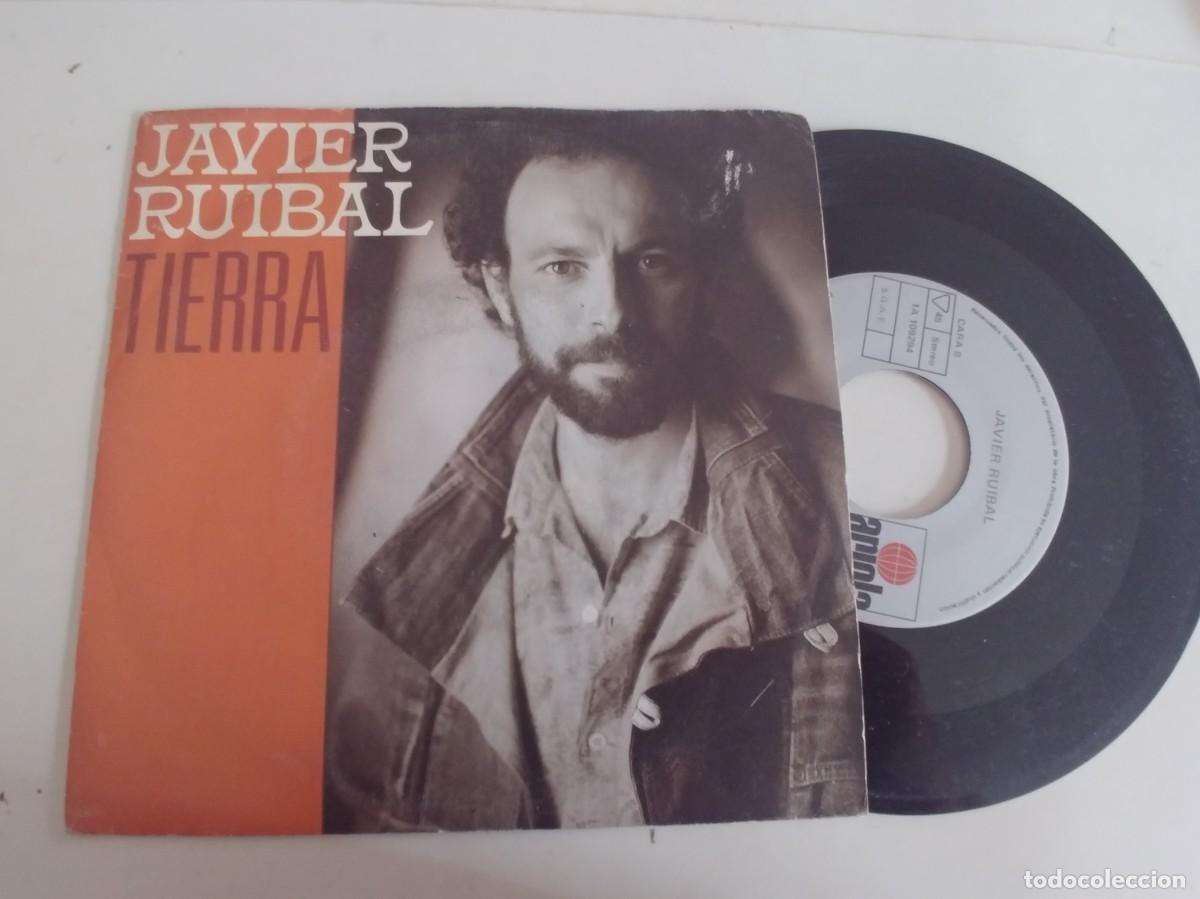 Discos de vinilo: JAVIER RUIBAL-SINGLE TIERRA - Foto 1