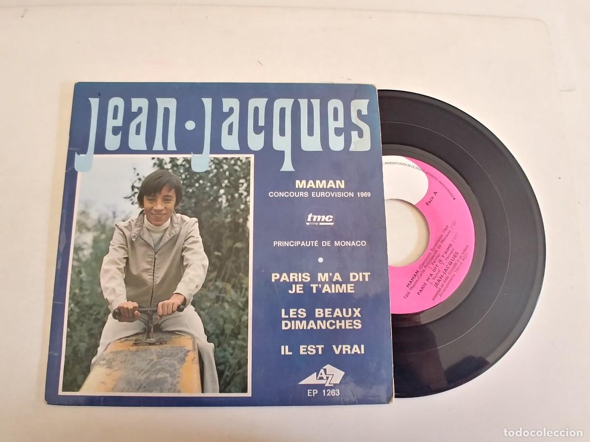 Discos de vinilo: JEAN JACQUES-EP MAMAN +3-FRANCES