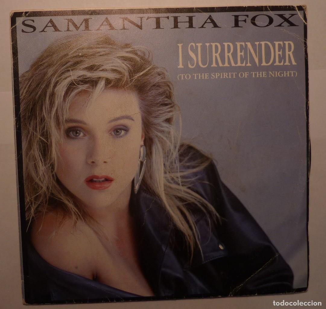Discos de vinilo: SAMANTHA FOX / I SURRENDER / 1987 / SINGLE - Foto 1