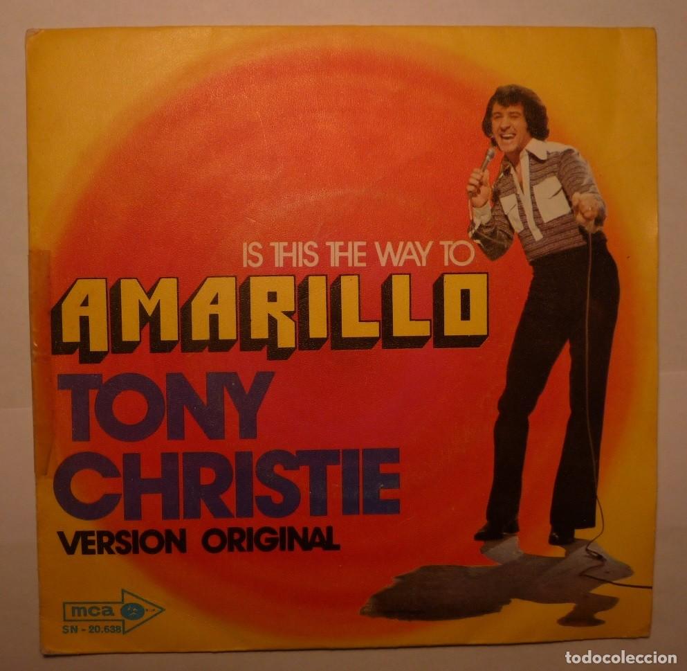Discos de vinilo: TONY CHRISTIE / AMARILLO / 1972 / SINGLE - Foto 1