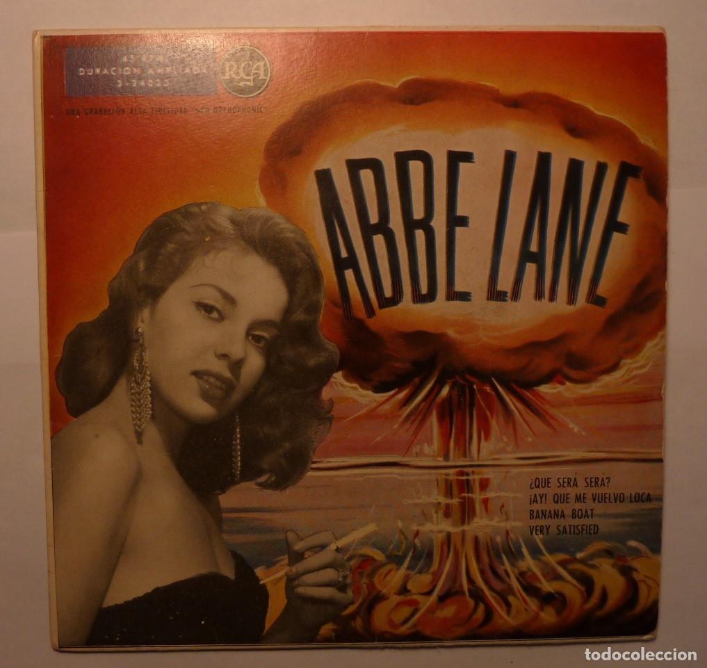 Discos de vinilo: ABBE LANE / QUE SERA SERA+3 / EP - Foto 1