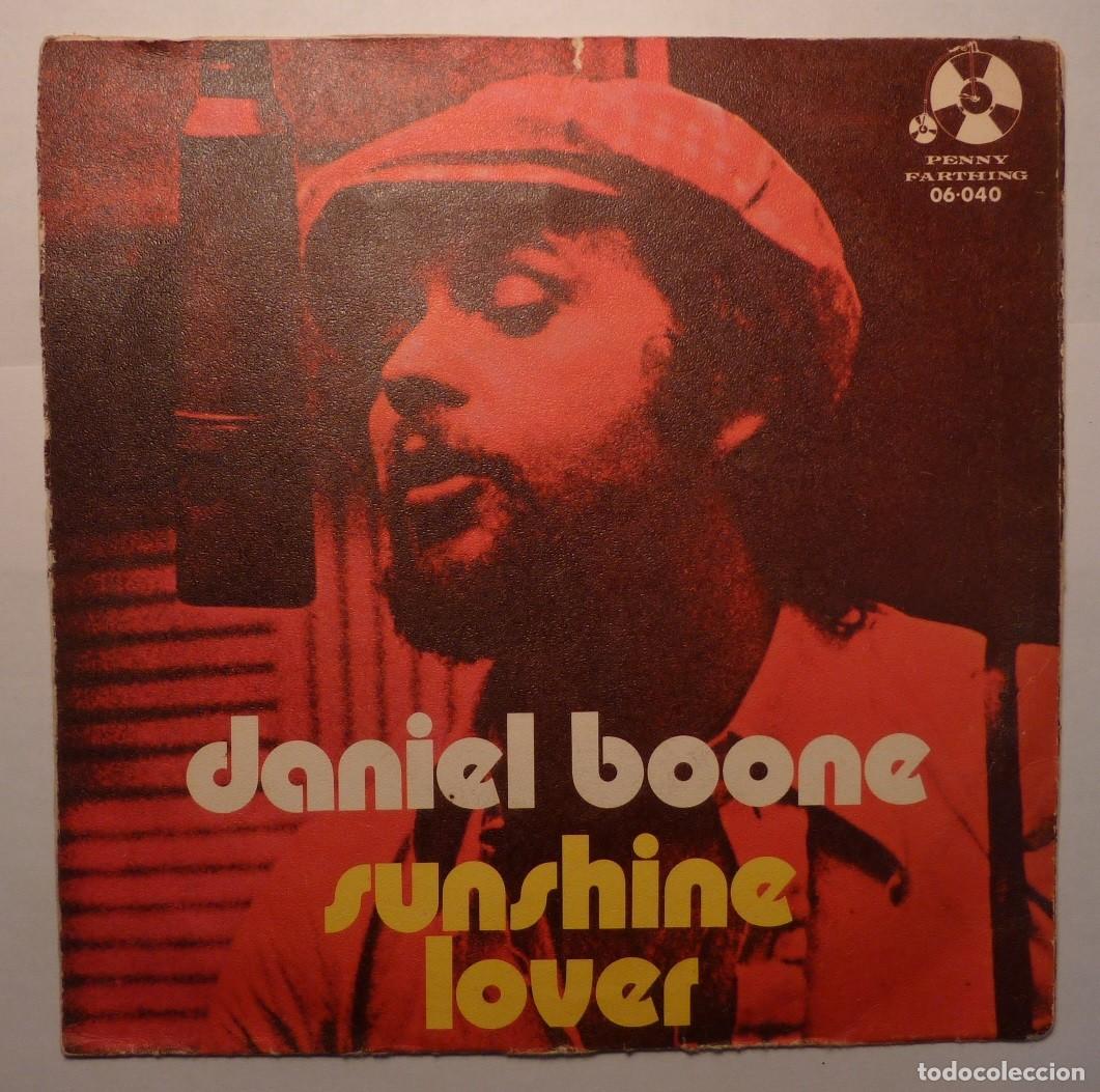 Discos de vinilo: DANIEL BOONE / SUNSHINE LOVER / 1973 / SINGLE - Foto 1
