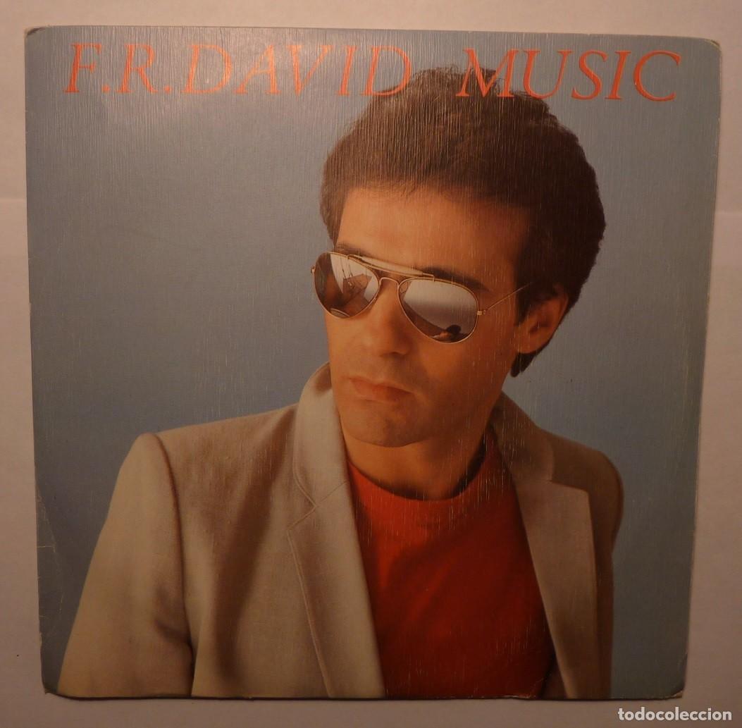 Discos de vinilo: F. R. DAVID / MUSIC / 1983 / SINGLE - Foto 1