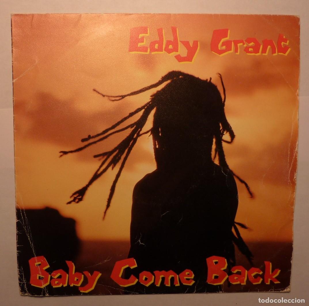 Discos de vinilo: EDDY GRANT / BABY COME BACK / 1989 / SINGLE - Foto 1