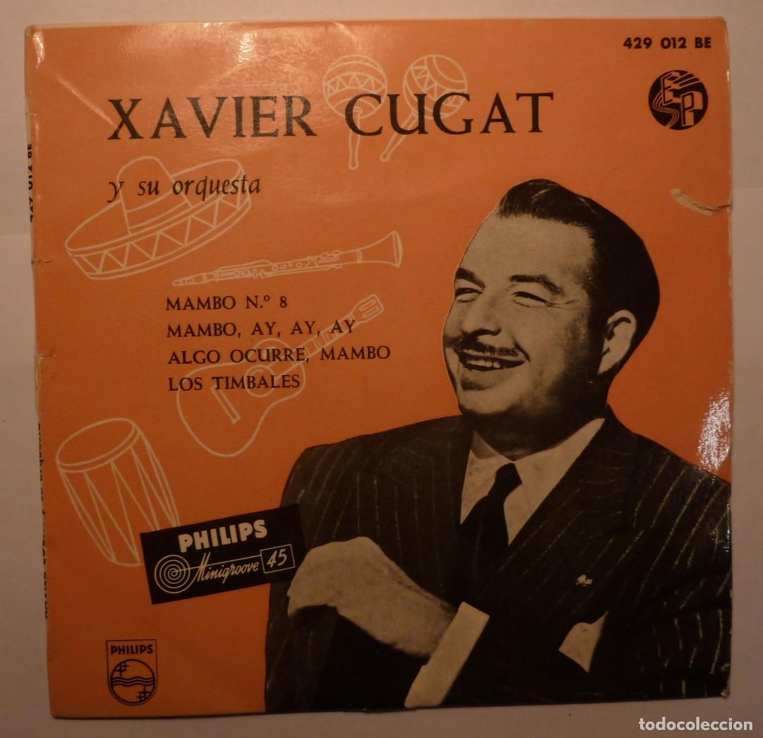 Discos de vinilo: XAVIER CUGAT / MAMBO N&ordm;8+3 / EP - Foto 1