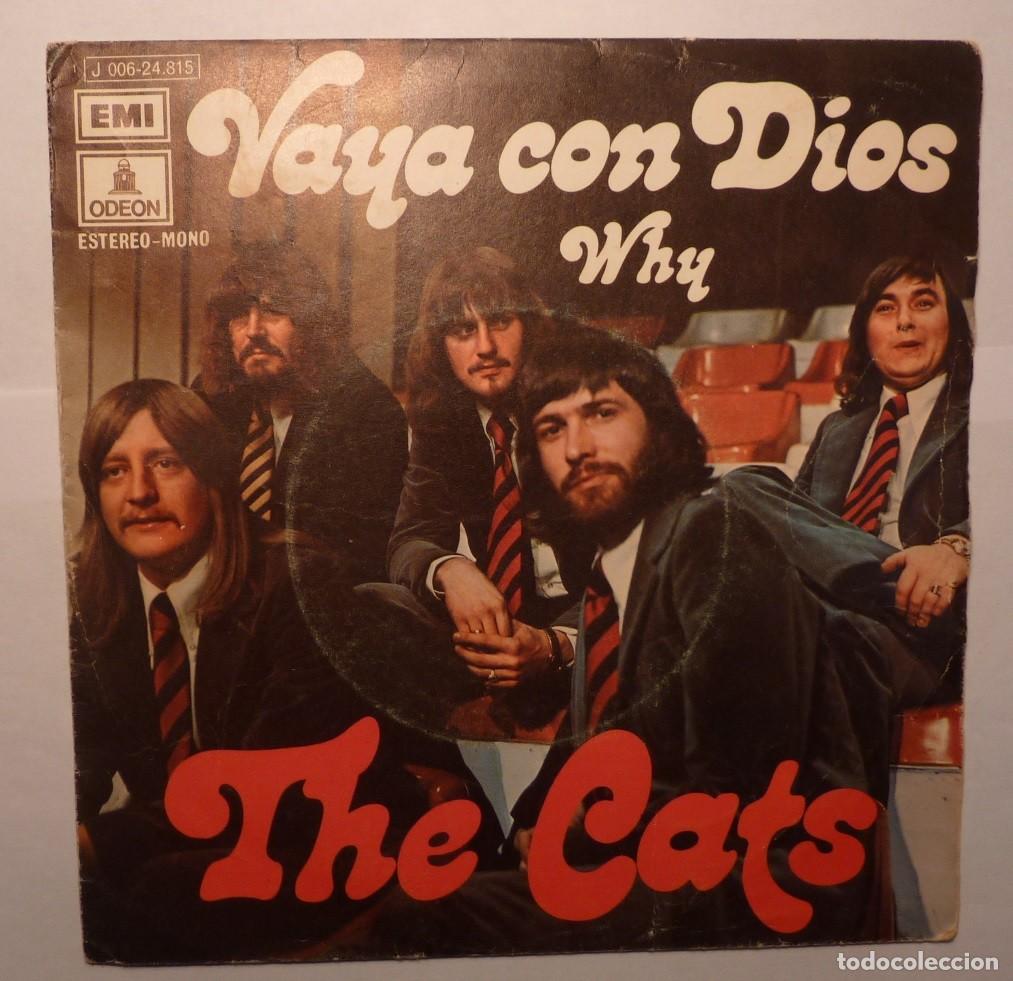 Discos de vinilo: THE CATS / VAYA CON DIOS / 1973 / SINGLE - Foto 1
