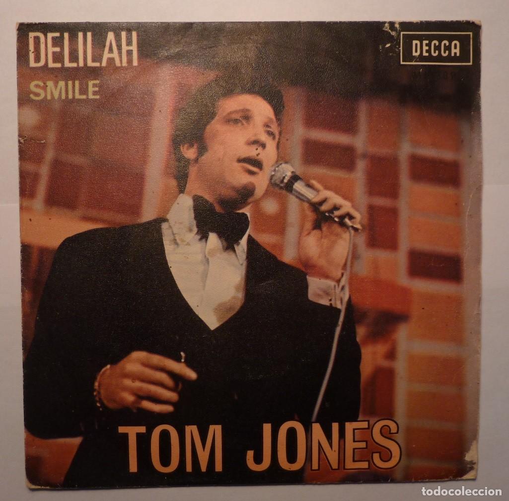 Discos de vinilo: TOM JONES / DELILAH / 1967 / SINGLE - Foto 1