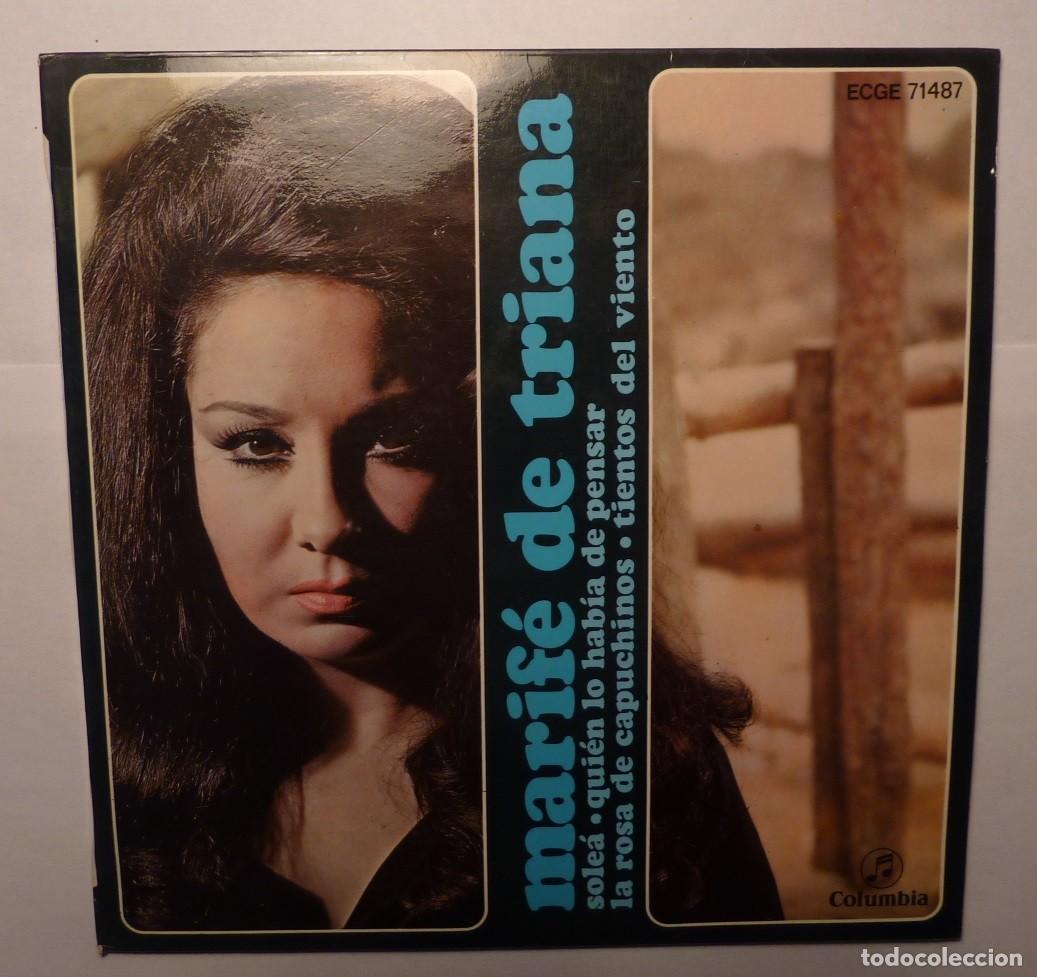 Discos de vinilo: MARIFE DE TRIANA / SOLEA+3 / 1961 / EP - Foto 1