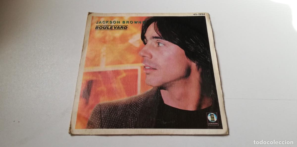 Discos de vinilo: 720-Jackson Browne - Boulevard (7&rdquo;, Single)- PORT VG DISC VG - Foto 1