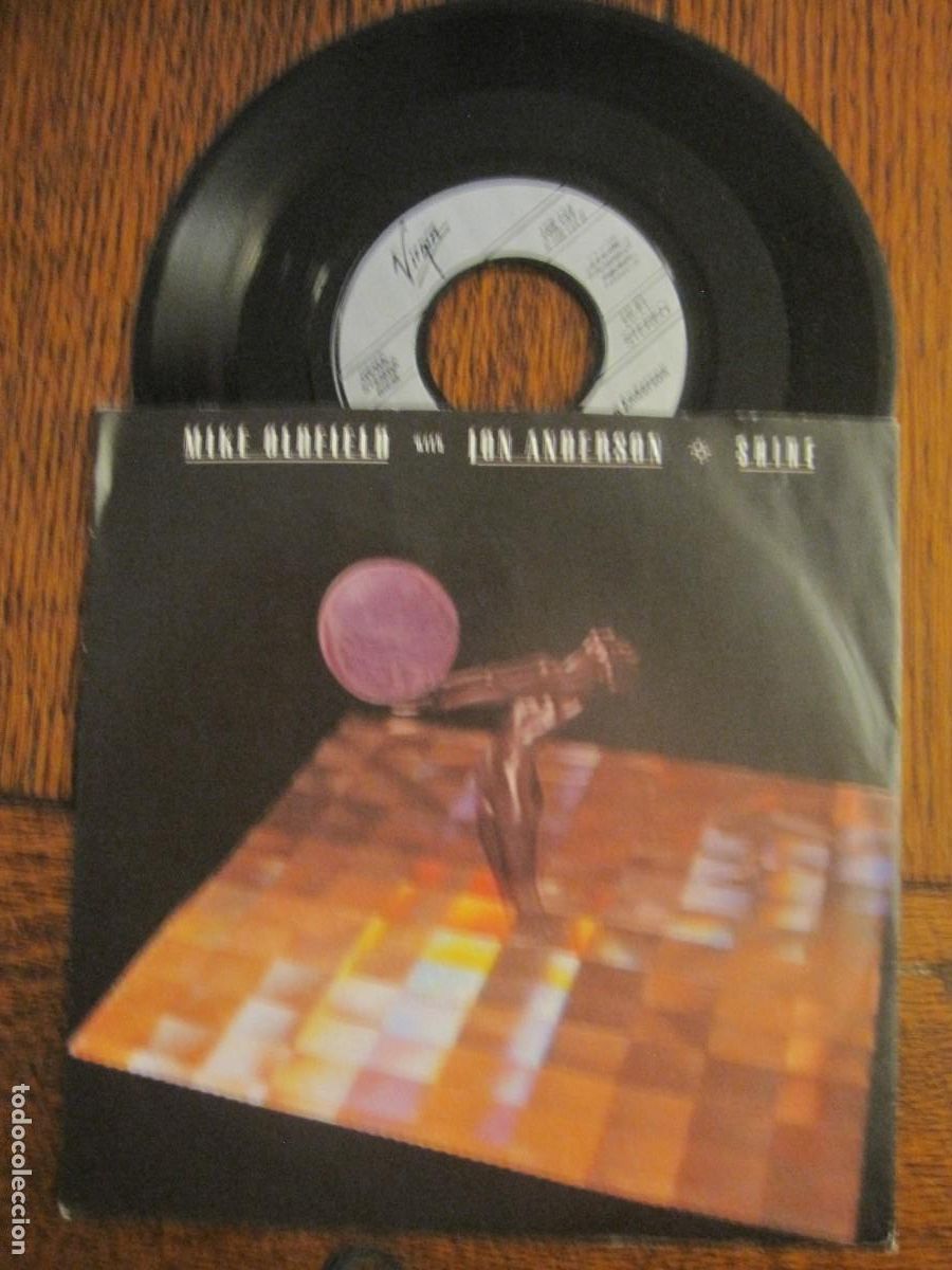 Discos de vinilo: MIKE OLDFIELD with JON ANDERSON `Shine` - Foto 1