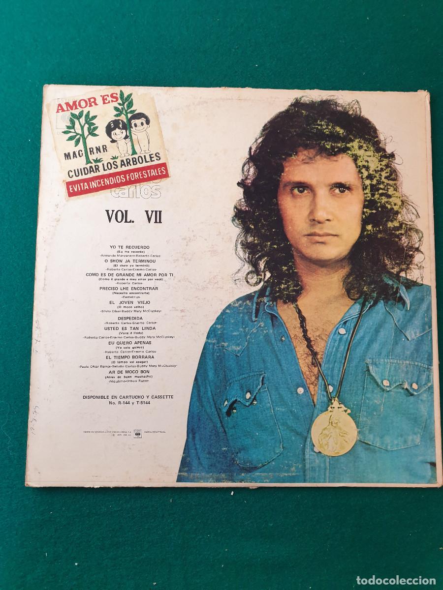 Discos de vinilo: Roberto Carlos &ndash; Vol. VII - Foto 2