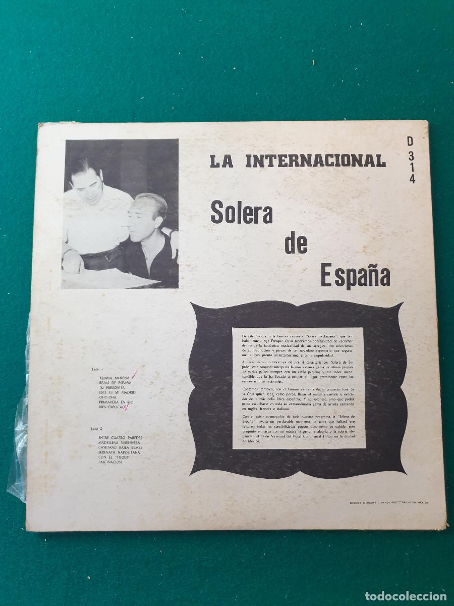 Discos de vinilo: Solera De Espa&ntilde;a &ndash; La Internacional - Foto 2