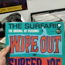 Discos de vinilo: LP ORIG USA 1963 THE SURFARIS WIPE OUT SURFER JOE VG+ MUY BUEN ESTADO. Lote 385644884