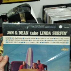 Discos de vinilo: LP ORIG USA 1963 JAN & DEAN TAKE LINDA SURFIN VG+ MUY BUEN ESTADO. Lote 385647859
