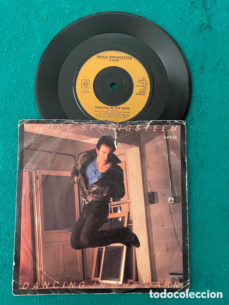 Discos de vinilo: Bruce Springsteen Dancing in the dark - Foto 1