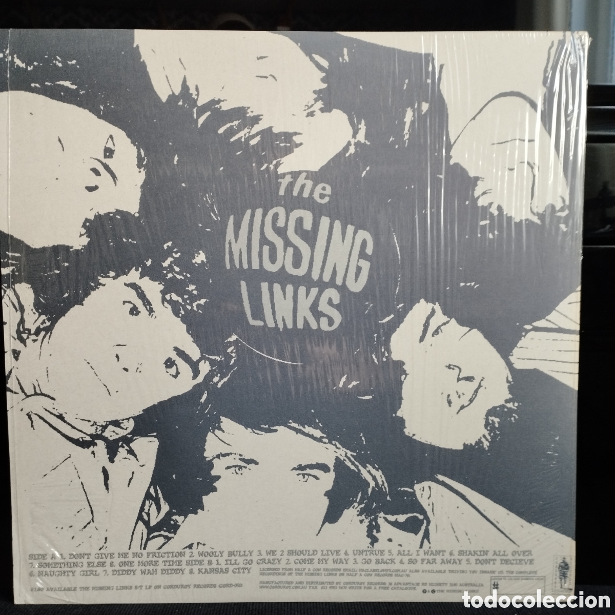 Discos de vinilo: The Missing Links - Diggin Through The Bins LP Australia 2000 - Foto 2