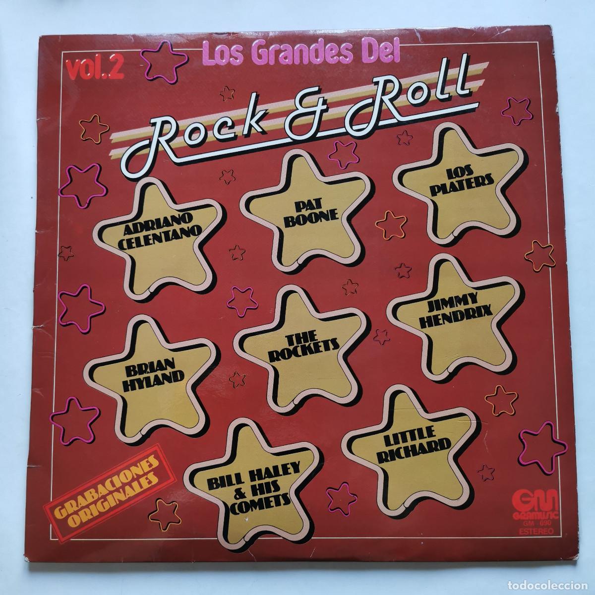 Discos de vinilo: LP Los Grandes Del Rock & Roll Vol.2 - Foto 1