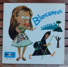 Discos de vinilo: DISCO - VINILO - SINGLE - COL·LECCIÓ CONTES INFANTILS - BLANCANEUS - MARFER M. 717 - 1967