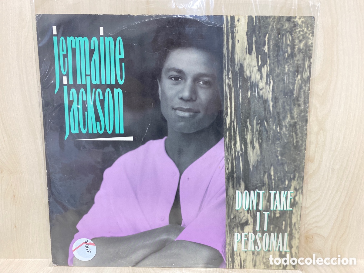 Discos de vinilo: Jermaine Jackson - Dont Take It Personal (12&rdquo;) - Foto 1