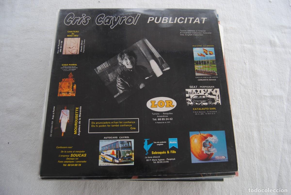 Vinyl-Schallplatten: 9.-Cris Cayrol. publicitat. lp Repolit 1987. dics nou