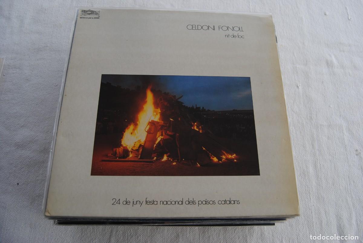 Vinyl-Schallplatten: 9.-celdoni fonoll. lp. nit de foc. audiovisuals 1985. perfecte . gatefold