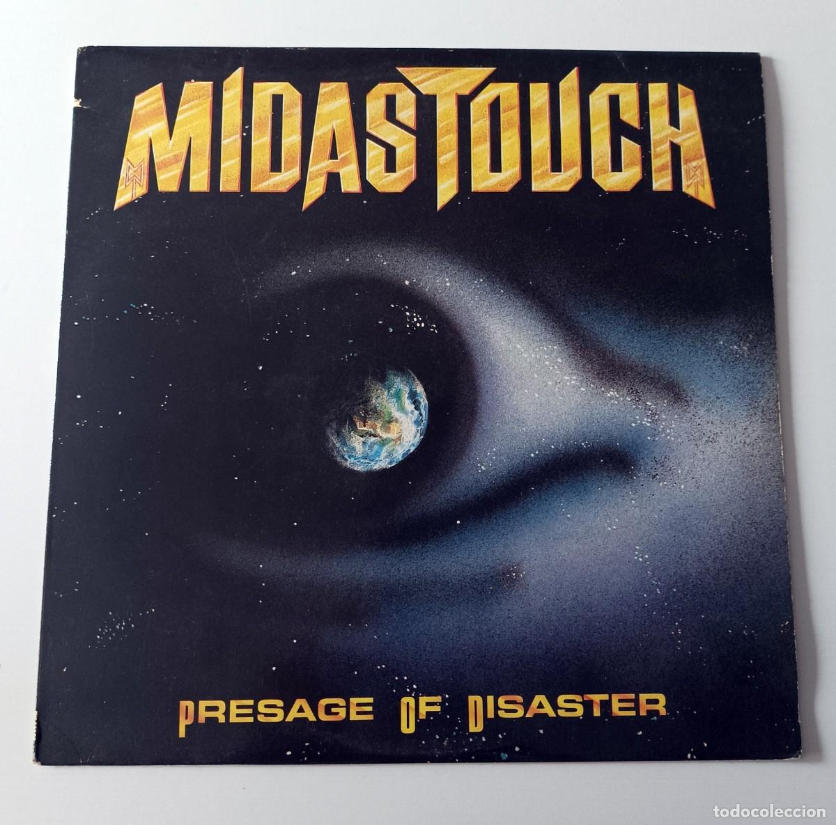 Discos de vinilo: LP MIDAS TOUCH - PRESAGE OF DISASTER - Foto 1