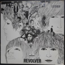 Discos de vinilo: THE BEATLES LP - REVOLVER - ETIQUETA AZUL CLARO - 1966