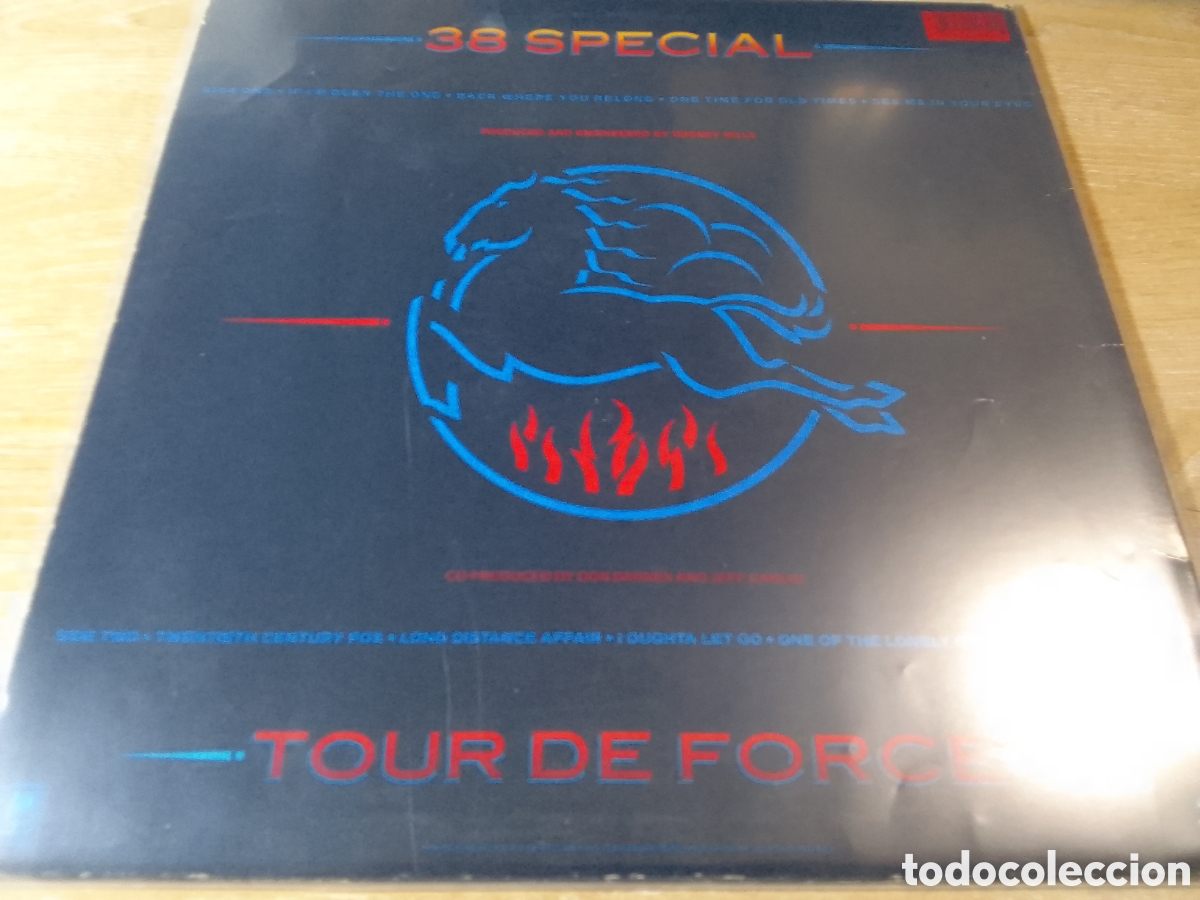 Discos de vinilo: 38 SPECIAL TOUR DE FORCE - Foto 2