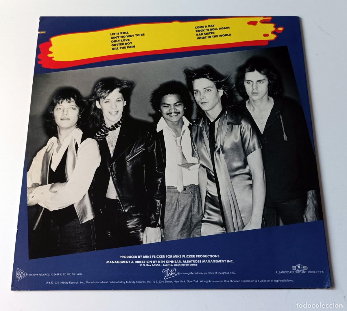 Discos de vinilo: LP TKO - LET IT ROLL - Foto 2