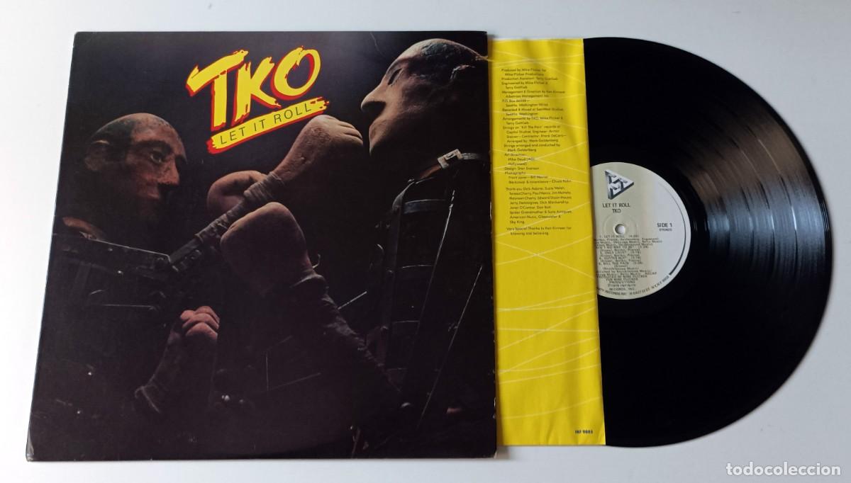 Discos de vinilo: LP TKO - LET IT ROLL - Foto 3