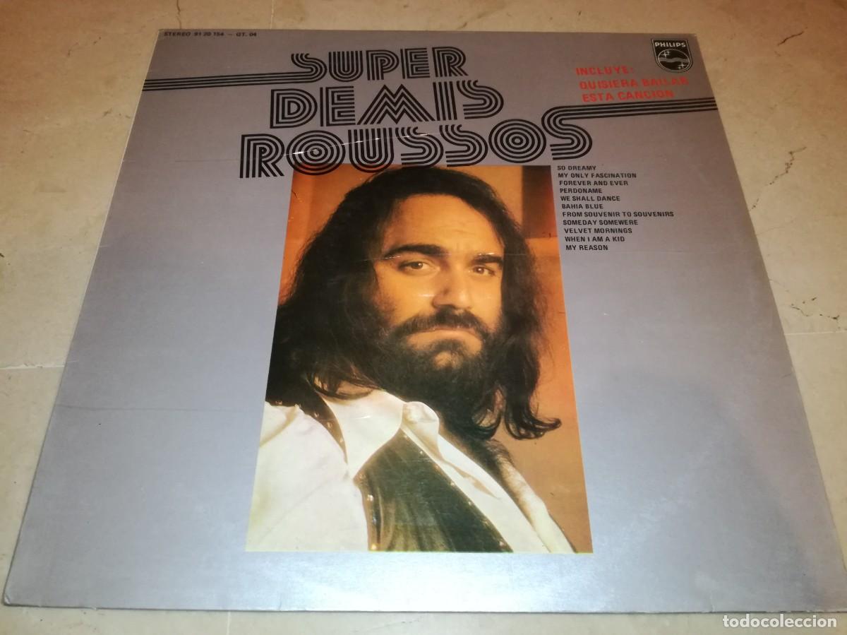 Discos de vinilo: DEMIS ROUSSOS-SUPER DEMIS ROUSSOS-ORIGINAL ESPA&Ntilde;OL 1976-philips