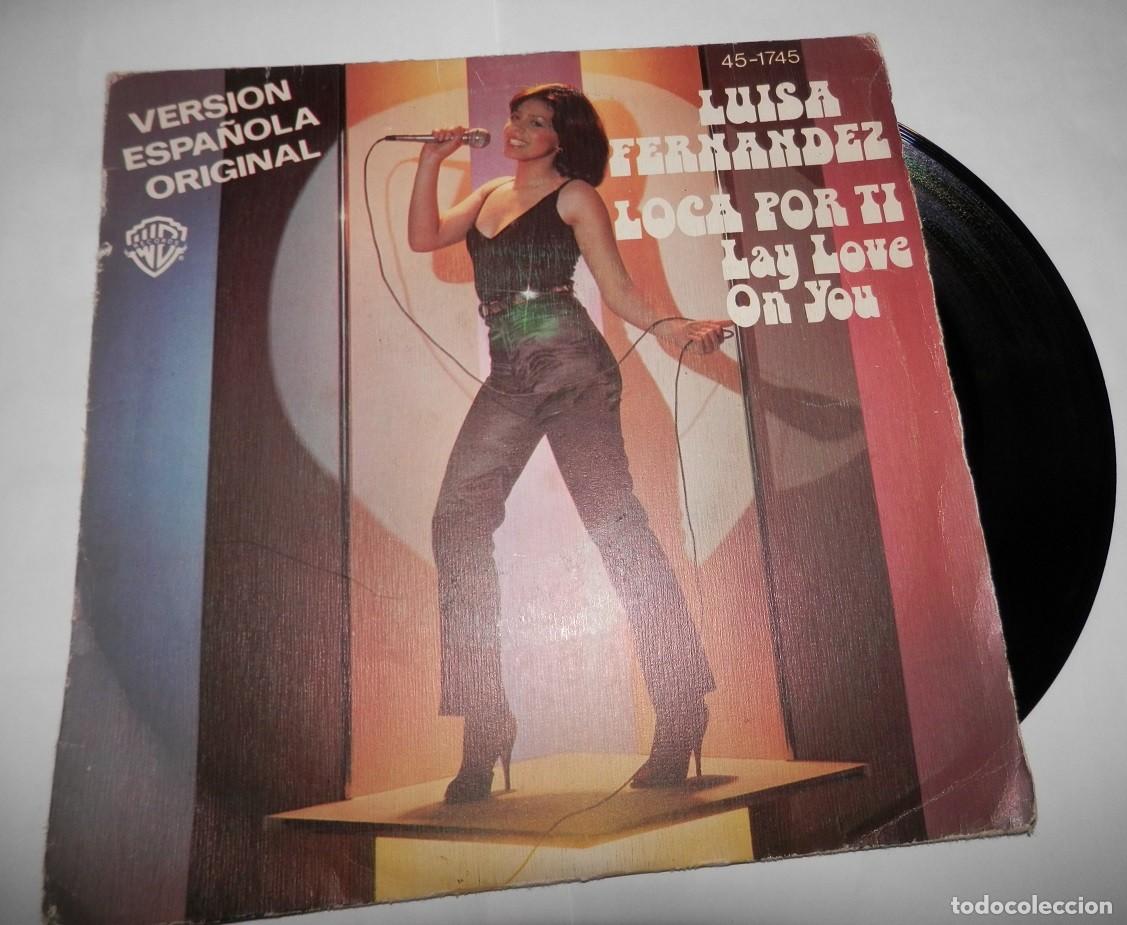 Discos de vinilo: DISCO SINGLE DE VINILLO DE LUISA FERNANDEZ - Foto 1