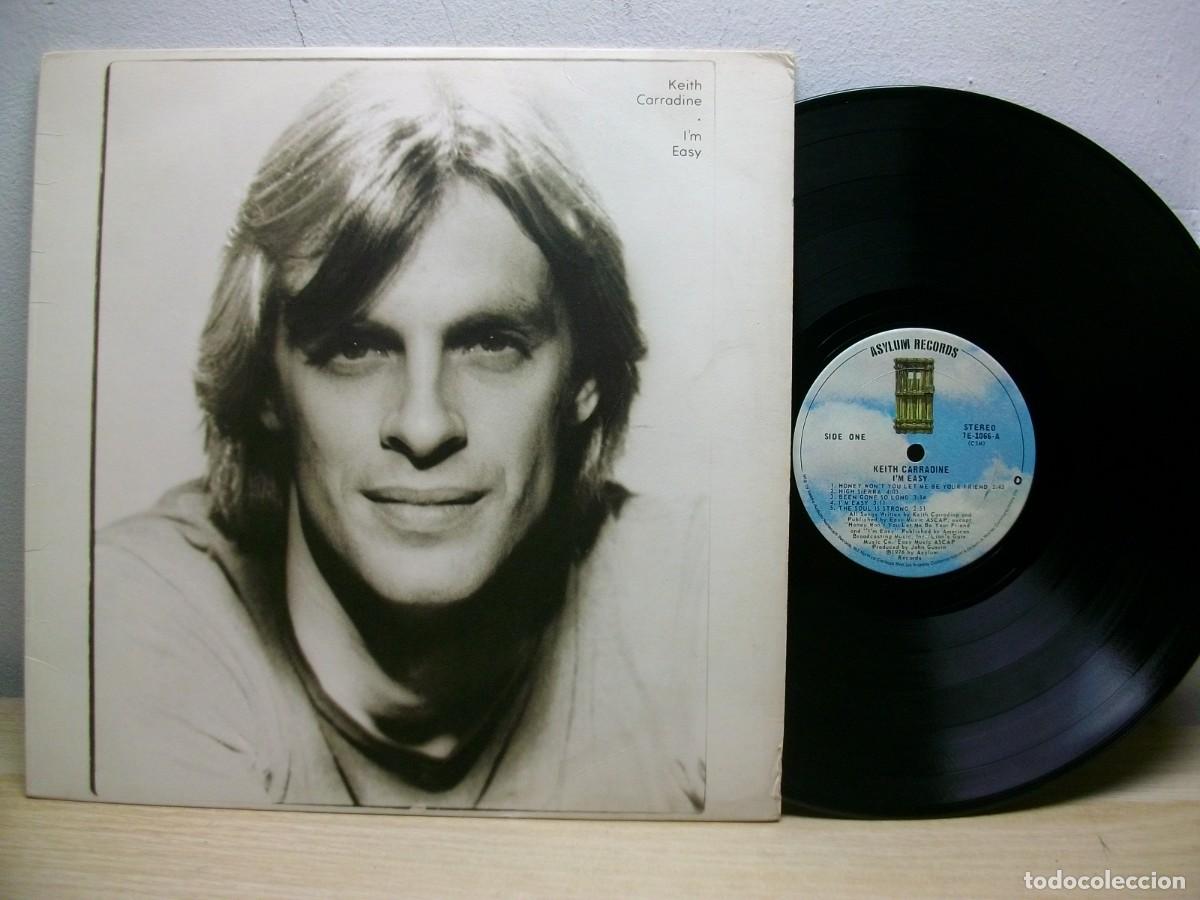 Discos de vinilo: KEITH CARRADINE -IM EASY LP - Foto 1