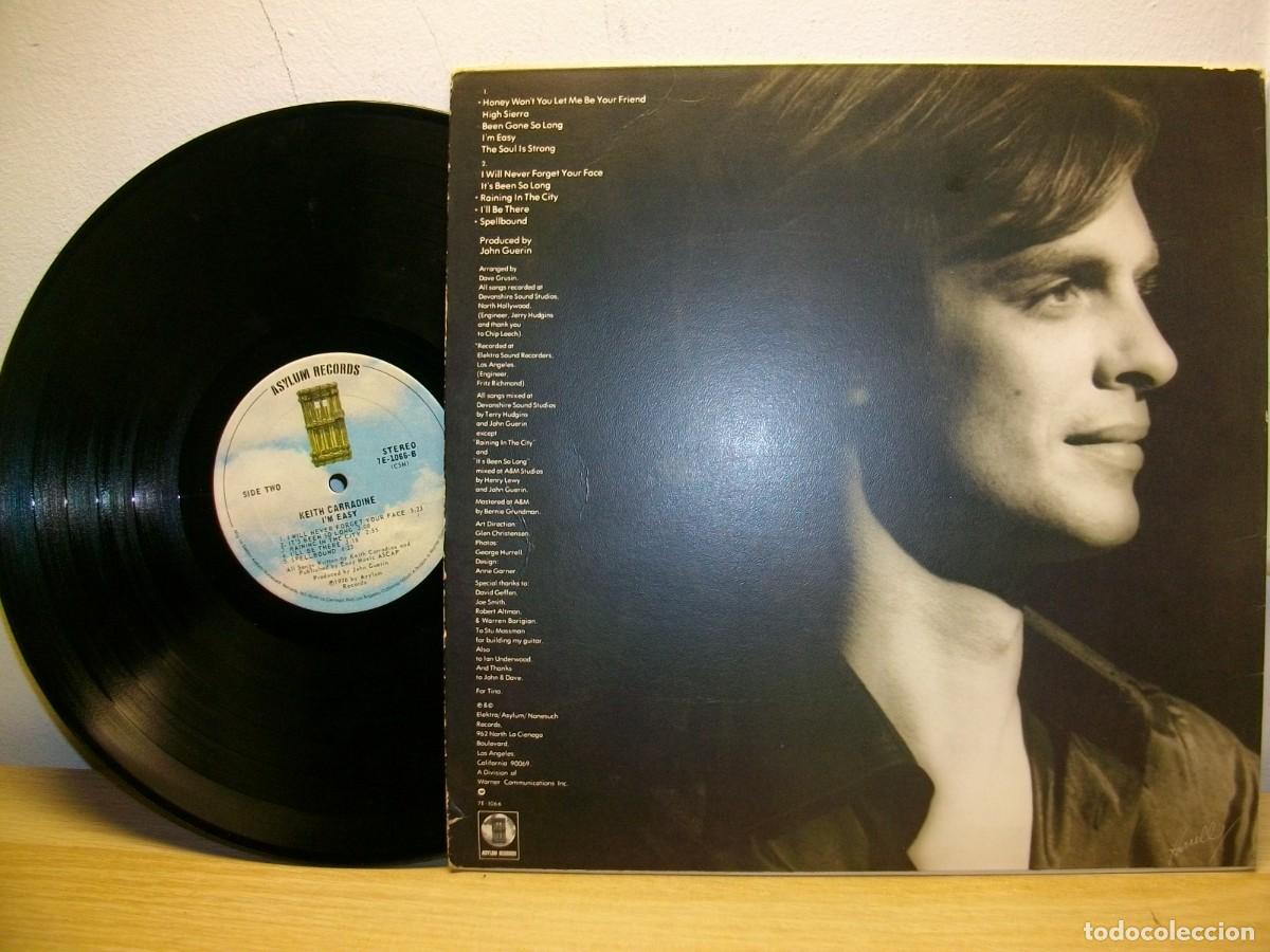Discos de vinilo: KEITH CARRADINE -IM EASY LP - Foto 2