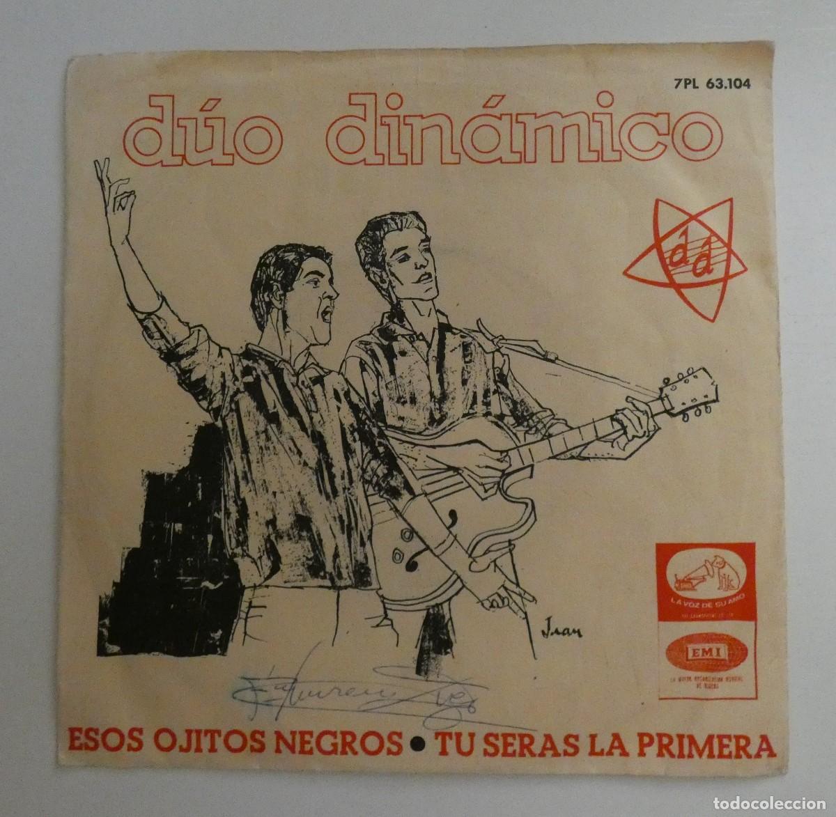 Discos de vinilo: Single Vinilo antiguo D&uacute;o Din&aacute;mico - Foto 2