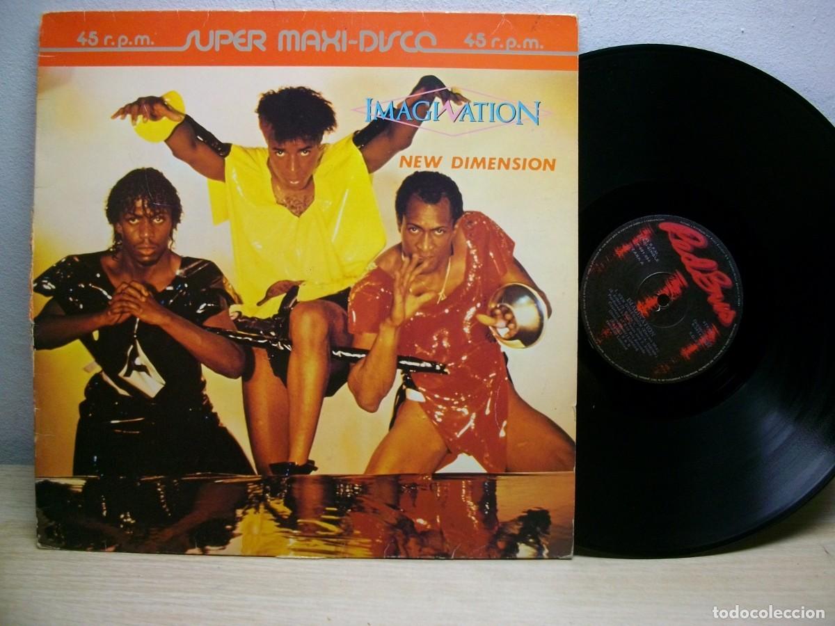 Discos de vinilo: IMAGINATION - NEW DIMENSION MAXI 45 RPM LP - Foto 1