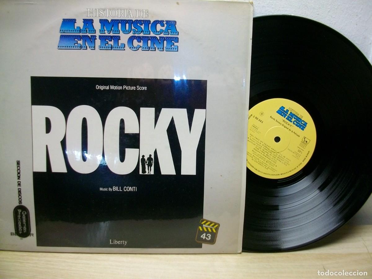 Discos de vinilo: ROCKY BANDA SONORA VINYL LP - Foto 1