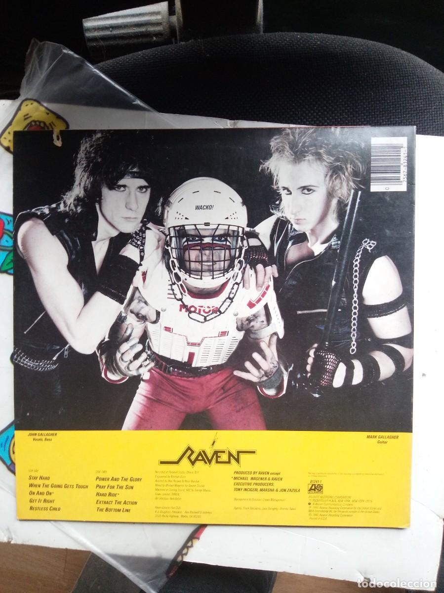 Discos de vinilo: raven stay hard 1985 usa - Foto 2
