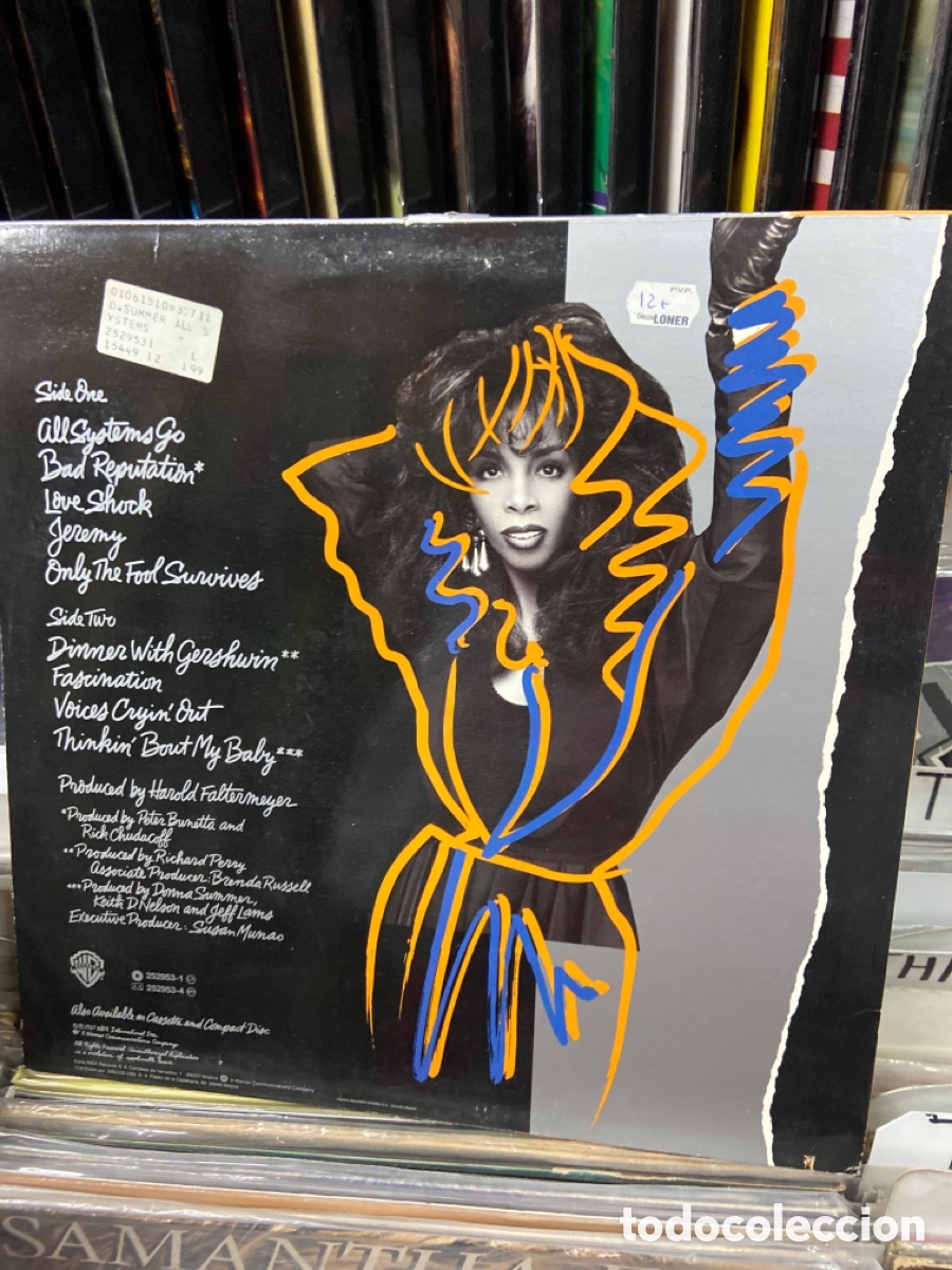 Discos de vinilo: Donna Summer All Systems Go - Foto 2