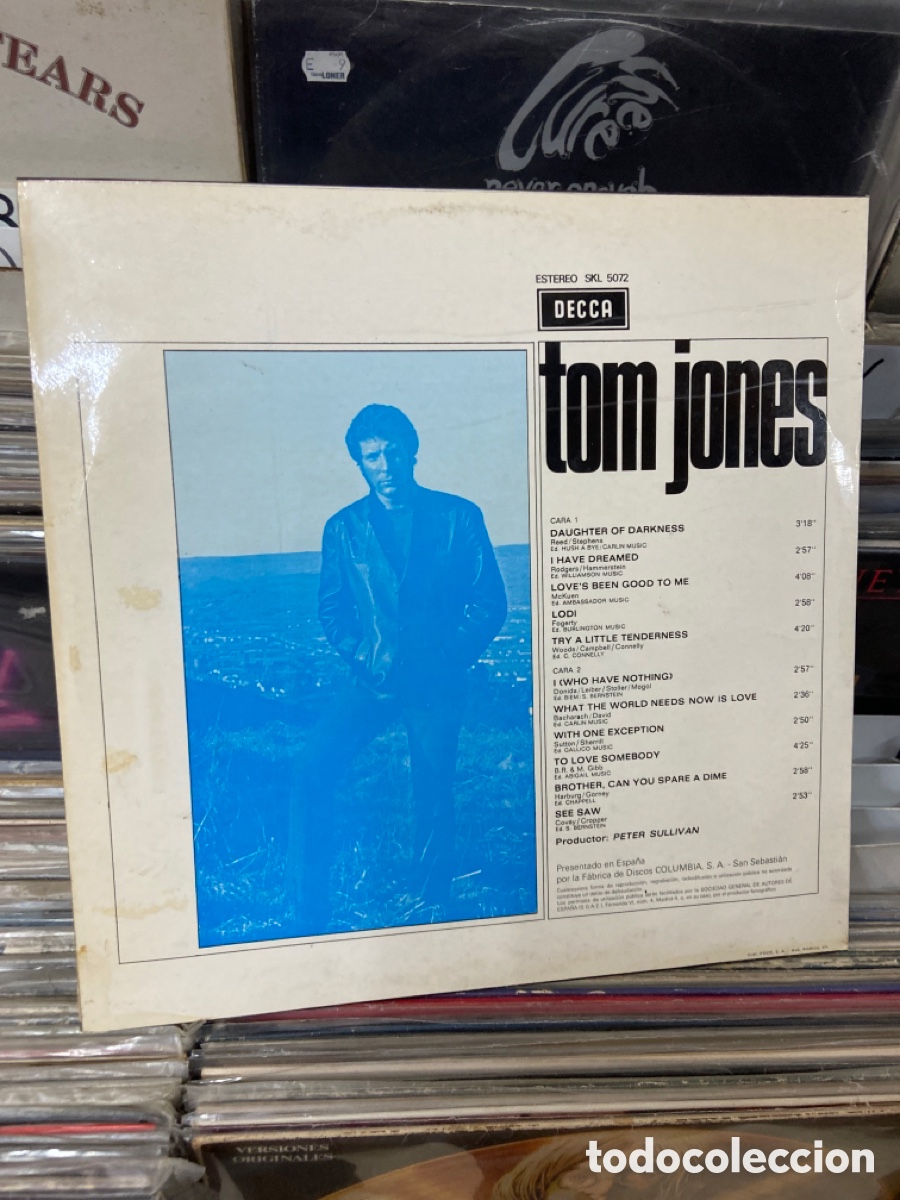 Discos de vinilo: I who have nothing tom jones - Foto 2