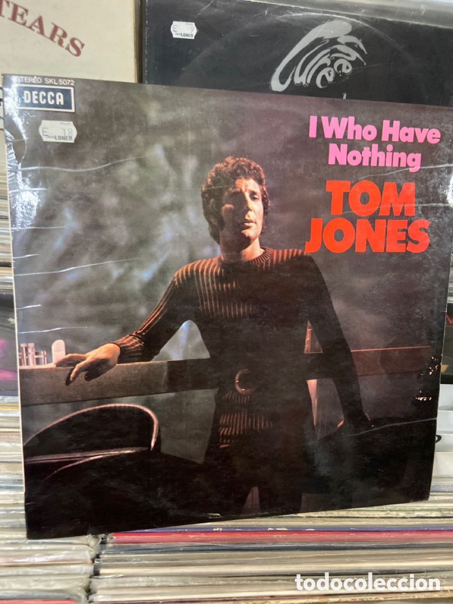 Discos de vinilo: I who have nothing tom jones - Foto 1