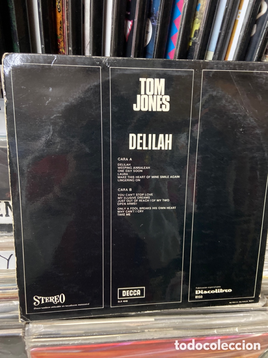 Discos de vinilo: Tom Jones, Delilah - Foto 2