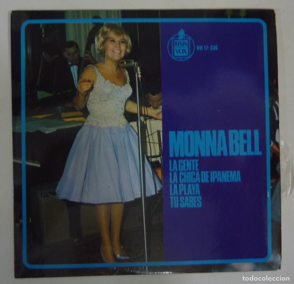 Discos de vinilo: MONNA BELL // LA GENTE+3 // 1965 // EP - Foto 1