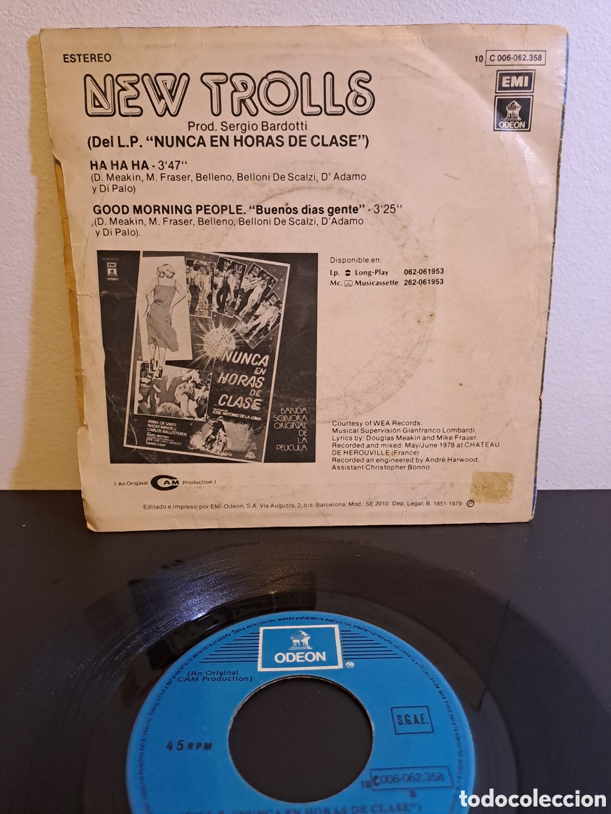 Discos de vinilo: ***New Trolls&nbsp;&ndash;&nbsp;Ha Ha Ha. LCS.1 - Foto 2