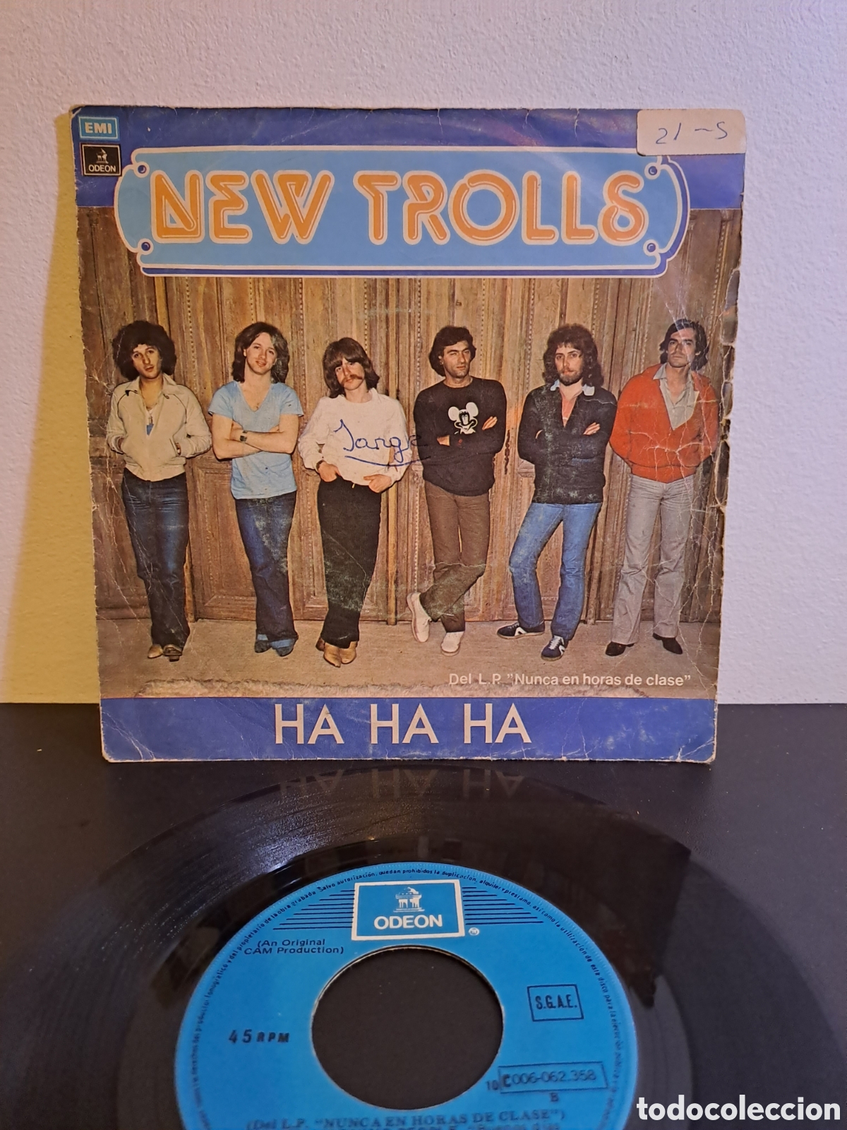 Discos de vinilo: ***New Trolls&nbsp;&ndash;&nbsp;Ha Ha Ha. LCS.1 - Foto 1