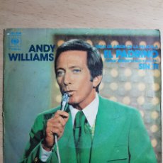 Discos de vinilo: SINGLE 7” ANDY WILLIAMS 1972 BSO ”EL PADRINO” AMOR HÁBLAME DULCEMENTE.