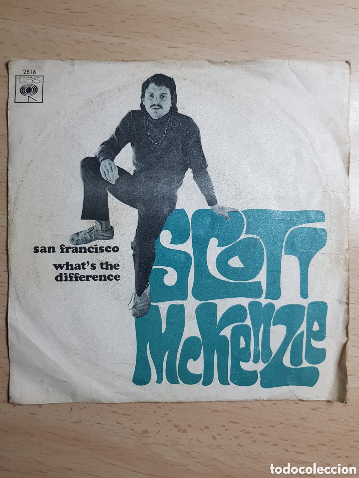 Discos de vinilo: Single 7&rdquo; Scott Mackenzie 1987? San Francisco - Foto 1