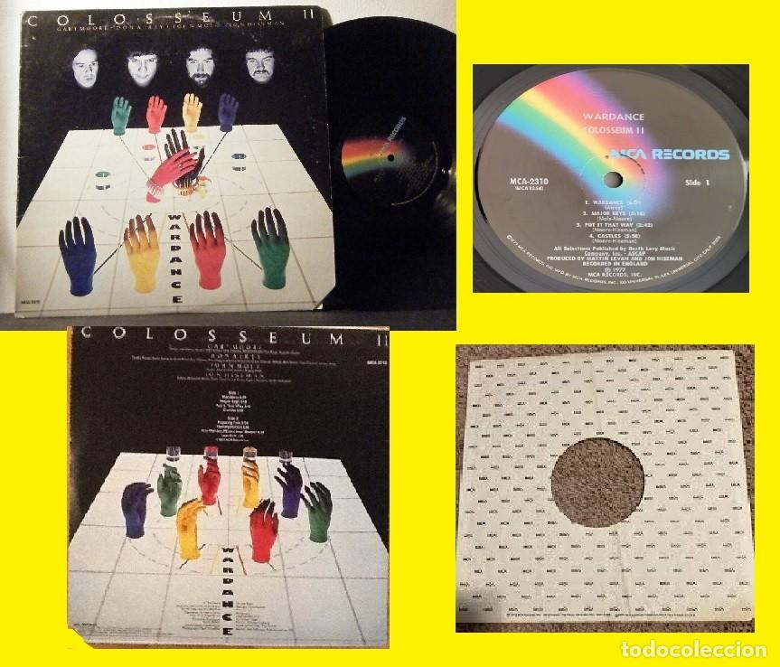 Discos de vinilo: COLOSSEUM - War dance 77, GARY MOORE GUITARRA, BRITISH HARD PROG ROCK, ORG EDIT USA, EXC